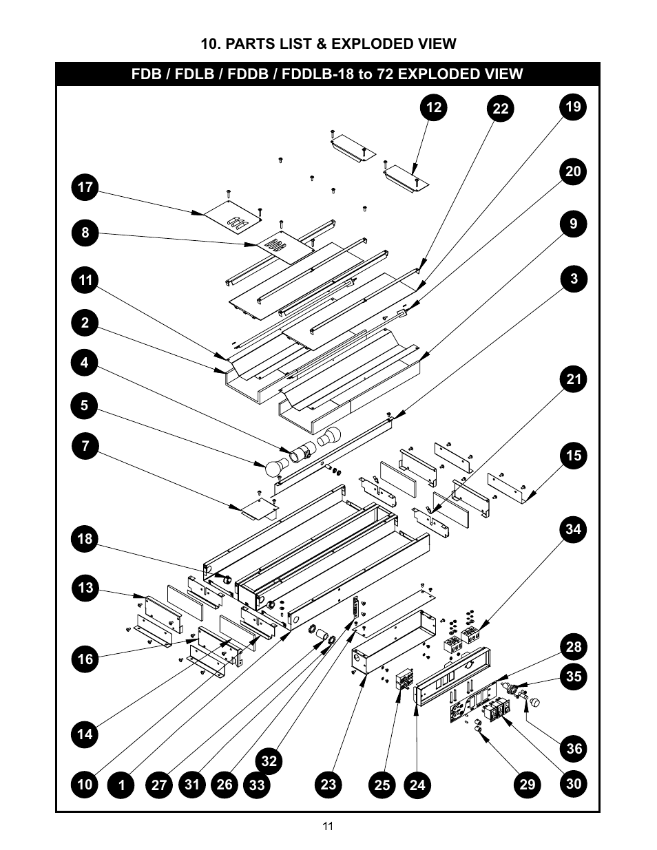 APW Wyott FDDLB User Manual | Page 11 / 16