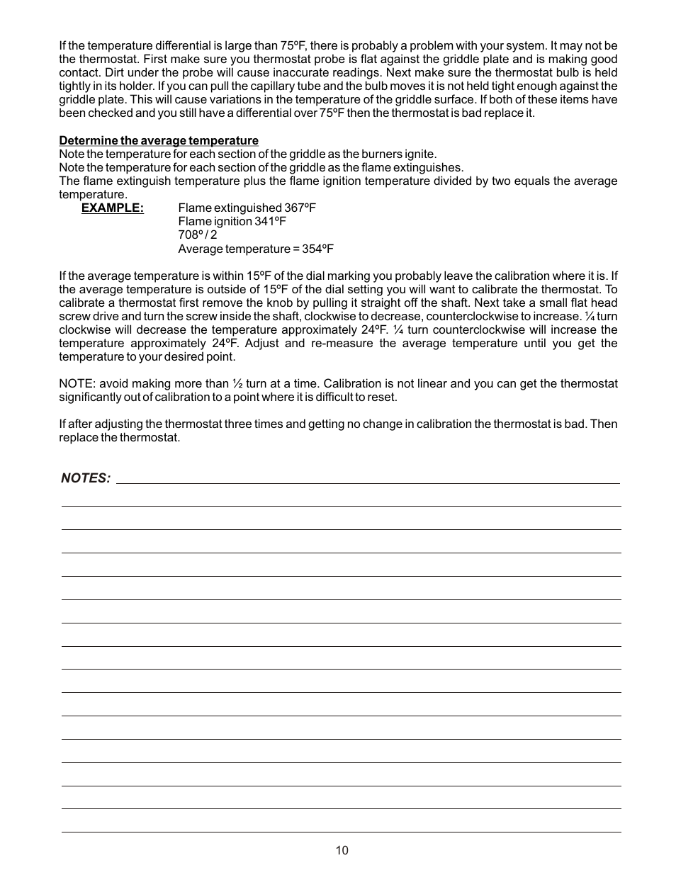 APW Wyott GGT-48H User Manual | Page 10 / 16
