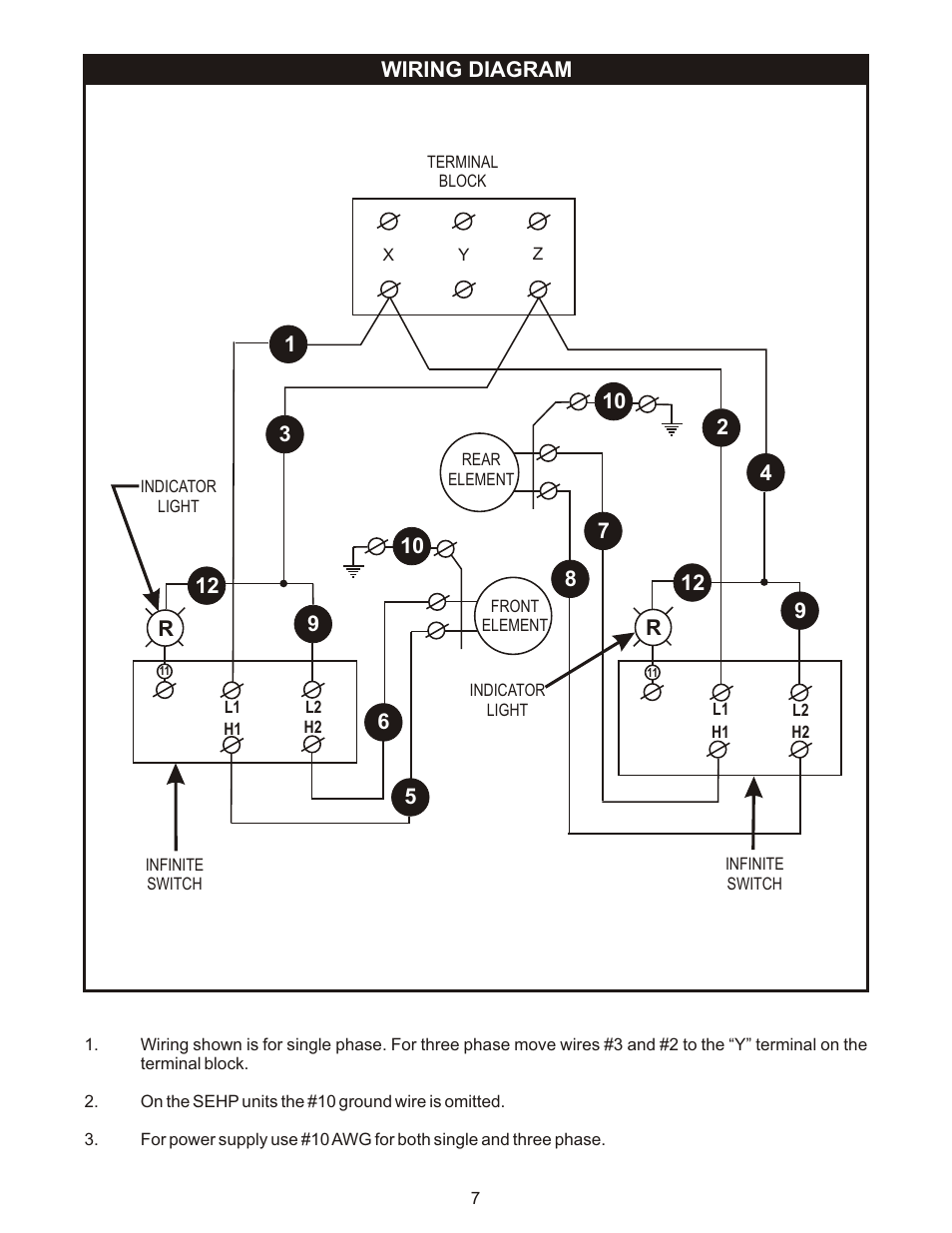 APW Wyott EHP User Manual | Page 7 / 8