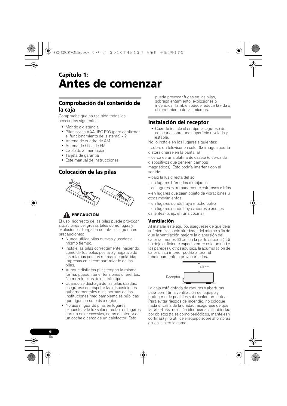 Pioneer VSX-420-K User Manual | Page 138 / 180