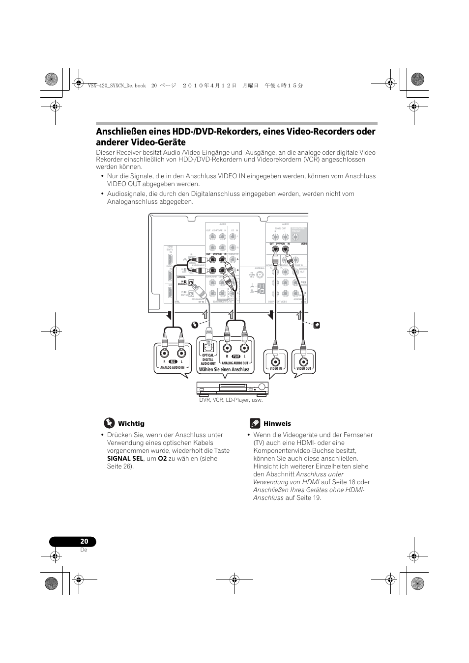 Pioneer VSX-420-K User Manual | Page 64 / 180