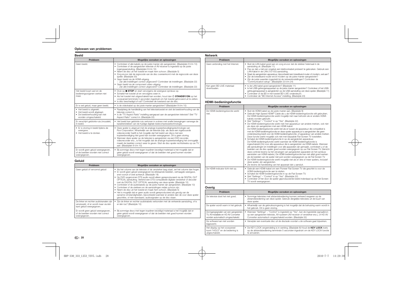 Pioneer BDP-LX53 User Manual | Page 120 / 156