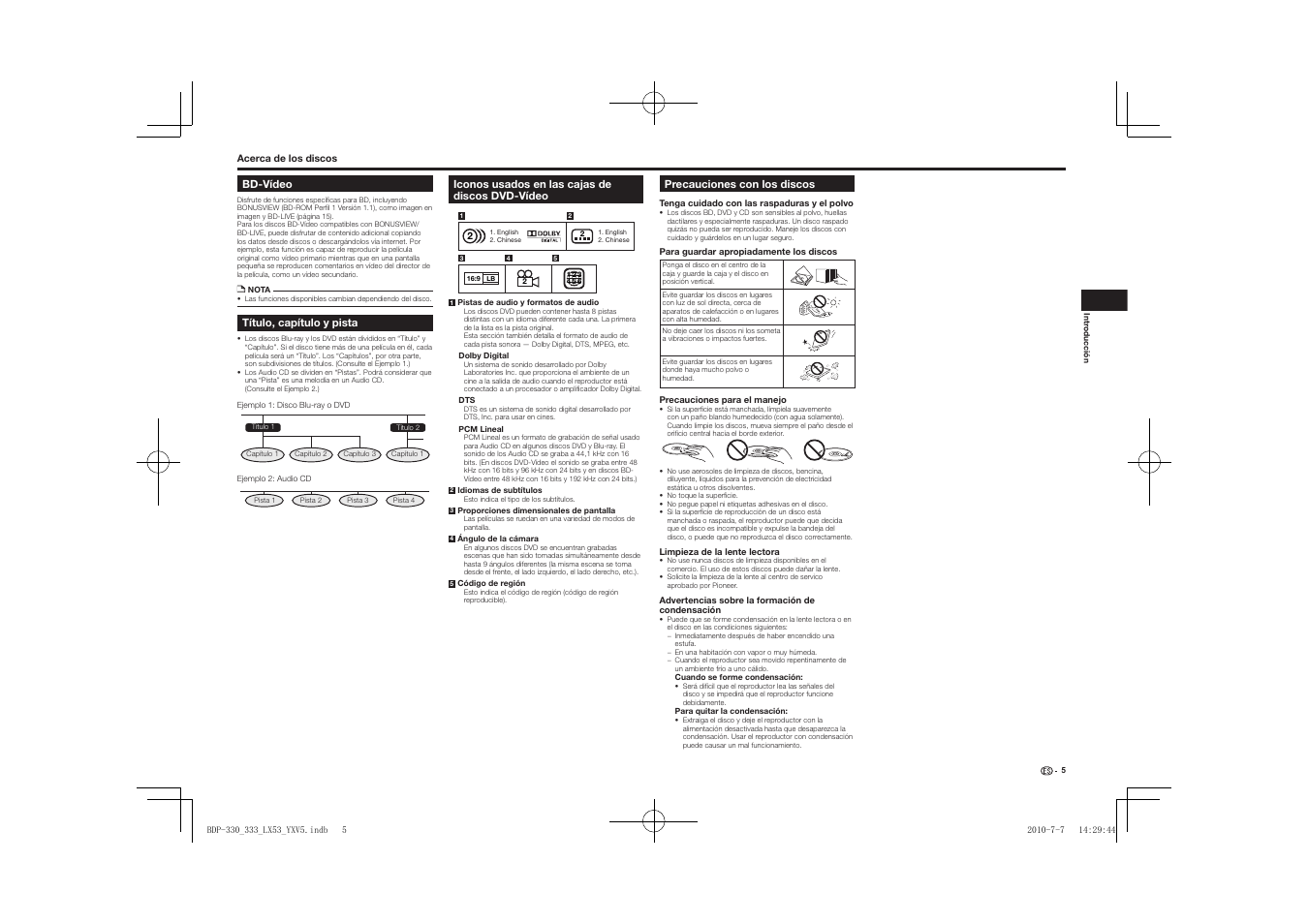 Pioneer BDP-LX53 User Manual | Page 127 / 156
