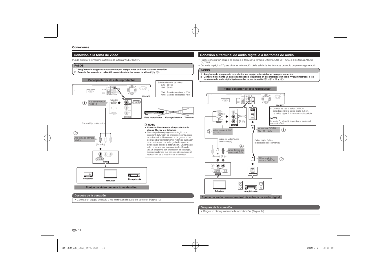 Audio, Usb ac in, Standby/on pqls usb fl off hdmi open/close | Pioneer BDP-LX53 User Manual | Page 132 / 156