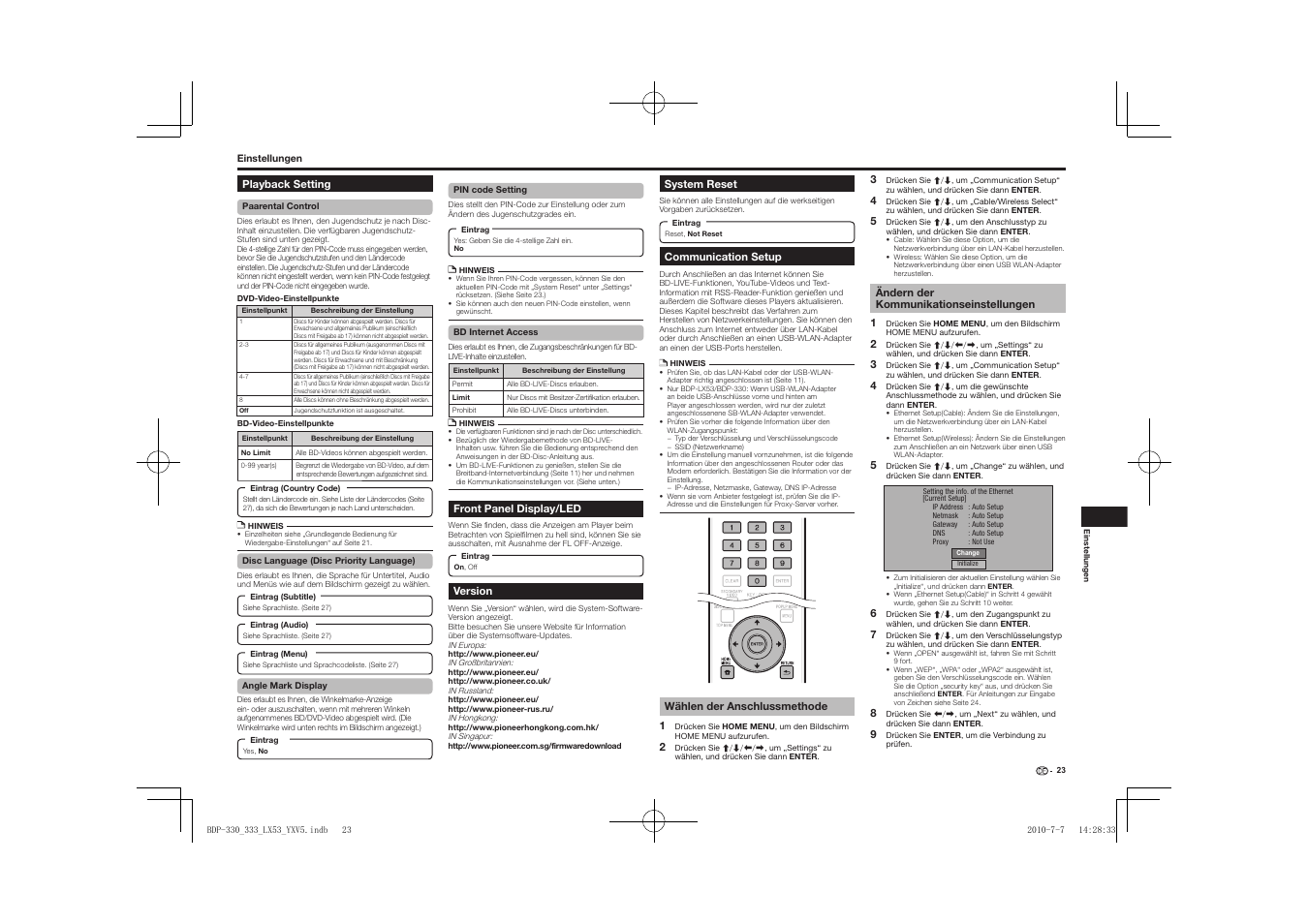Pioneer BDP-LX53 User Manual | Page 55 / 156