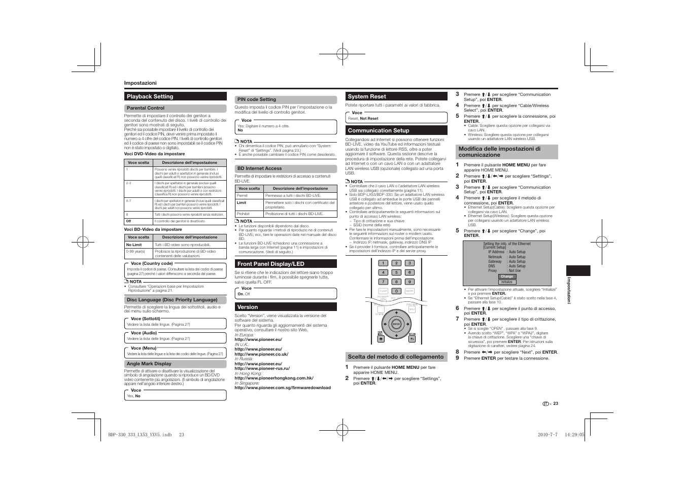 Pioneer BDP-LX53 User Manual | Page 85 / 156