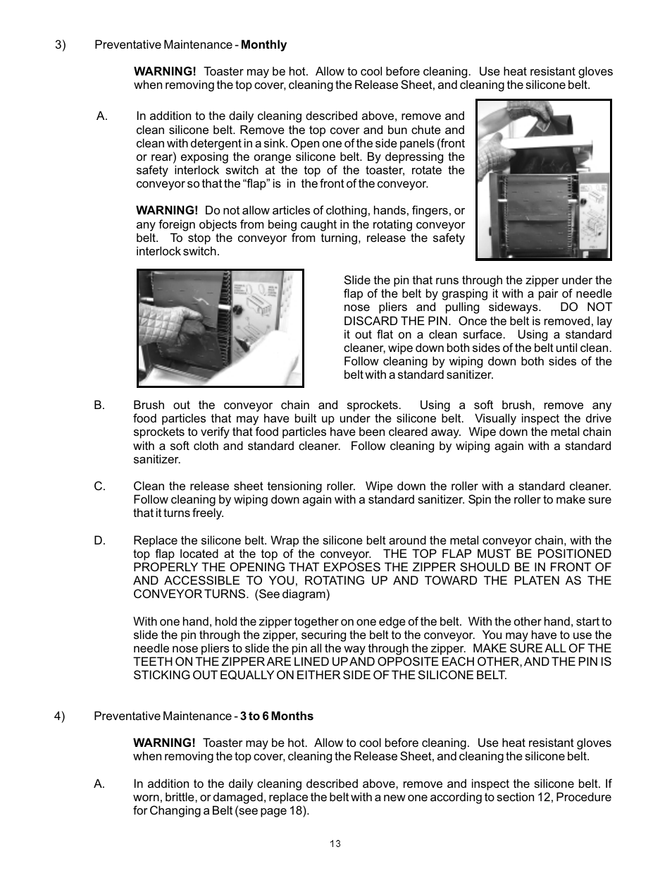 APW Wyott VCG User Manual | Page 13 / 20