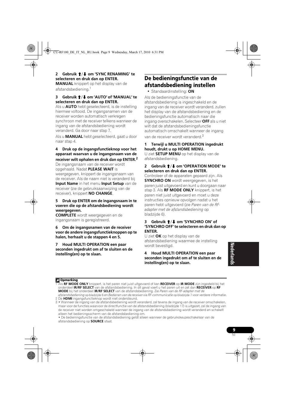 Pioneer CU-RF100-U User Manual | Page 61 / 108