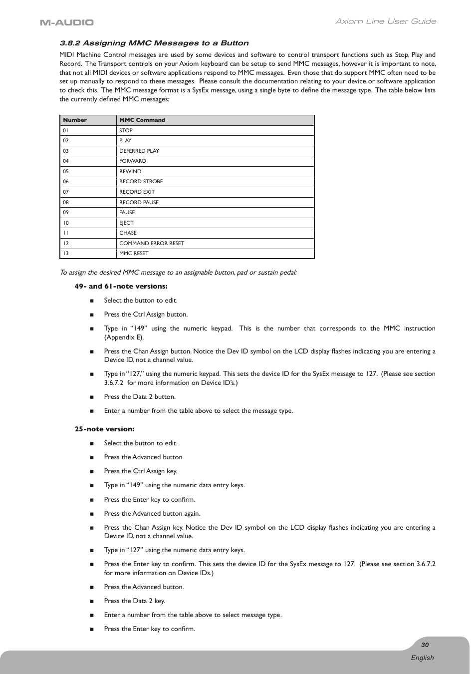 Axiom Audio Electronic Keyboard User Manual | Page 31 / 51