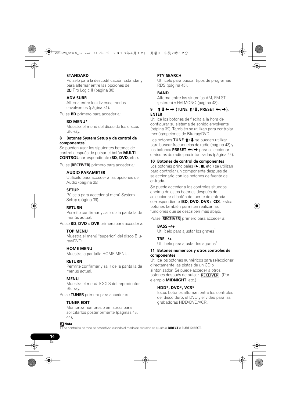 Pioneer VSX-520-S User Manual | Page 182 / 228