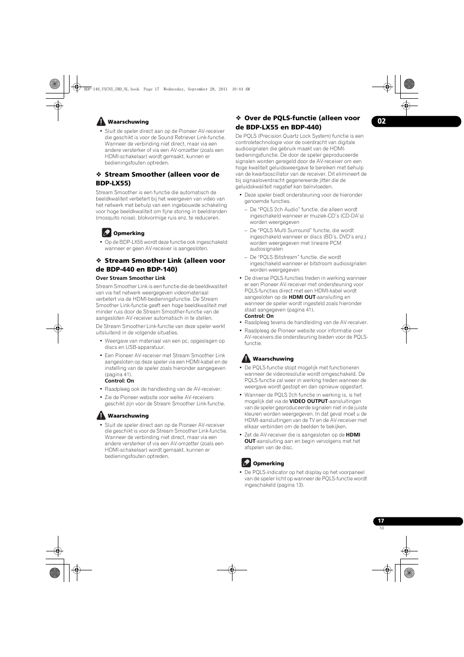 Pioneer BDP-140 User Manual | Page 203 / 308