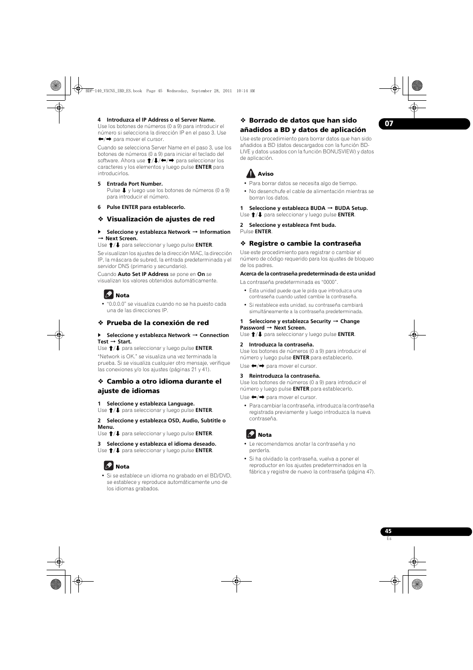 Pioneer BDP-140 User Manual | Page 291 / 308