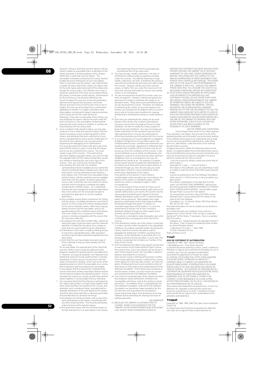 Pioneer BDP-140 User Manual | Page 52 / 308