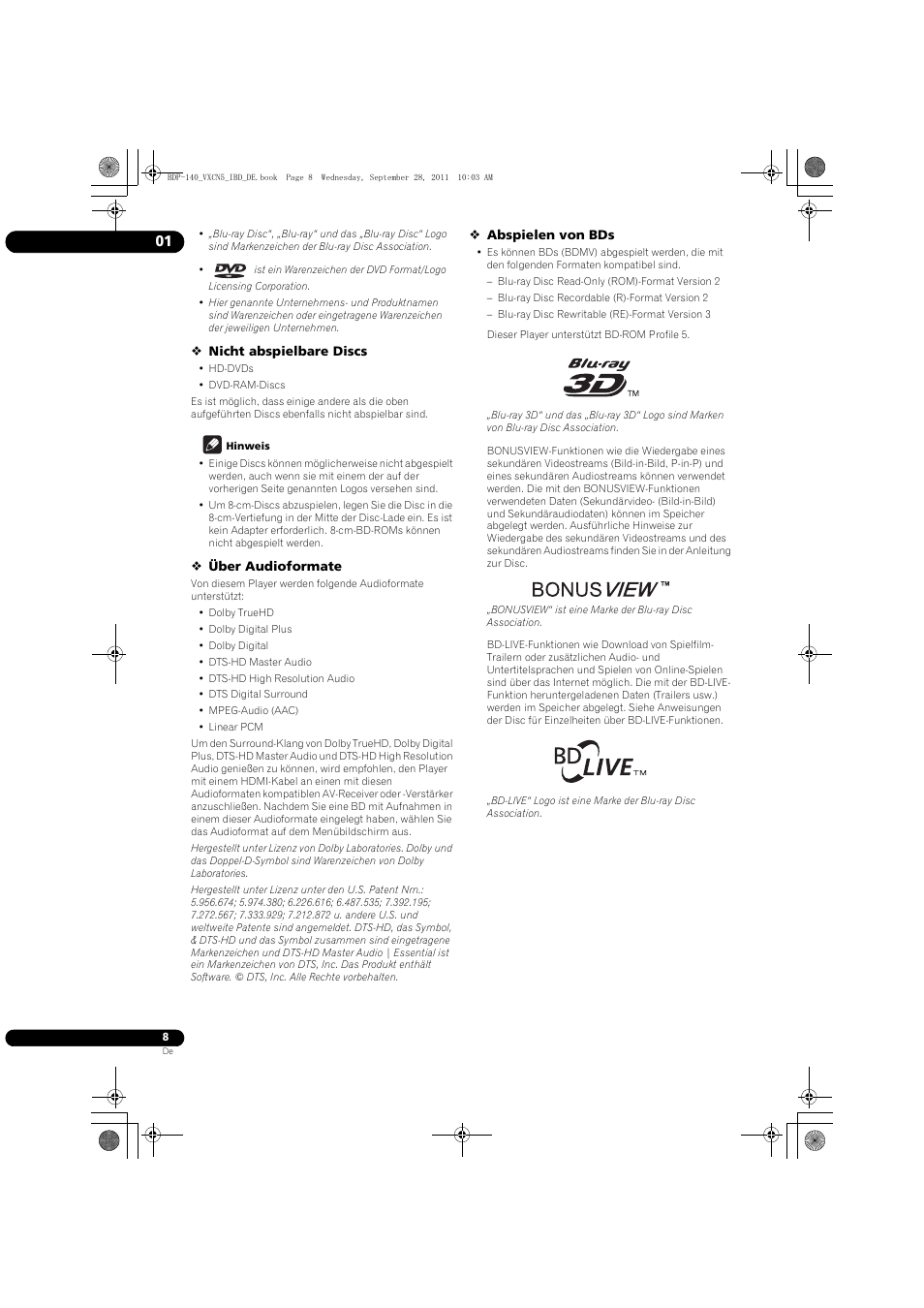 Pioneer BDP-140 User Manual | Page 74 / 308