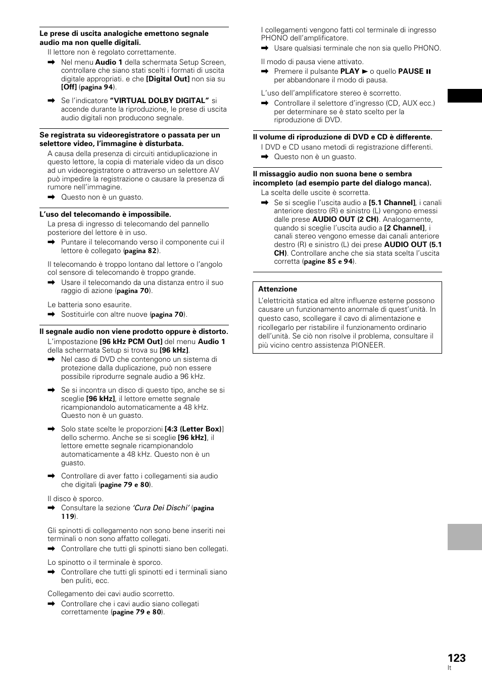 Pioneer DV-636D User Manual | Page 123 / 128