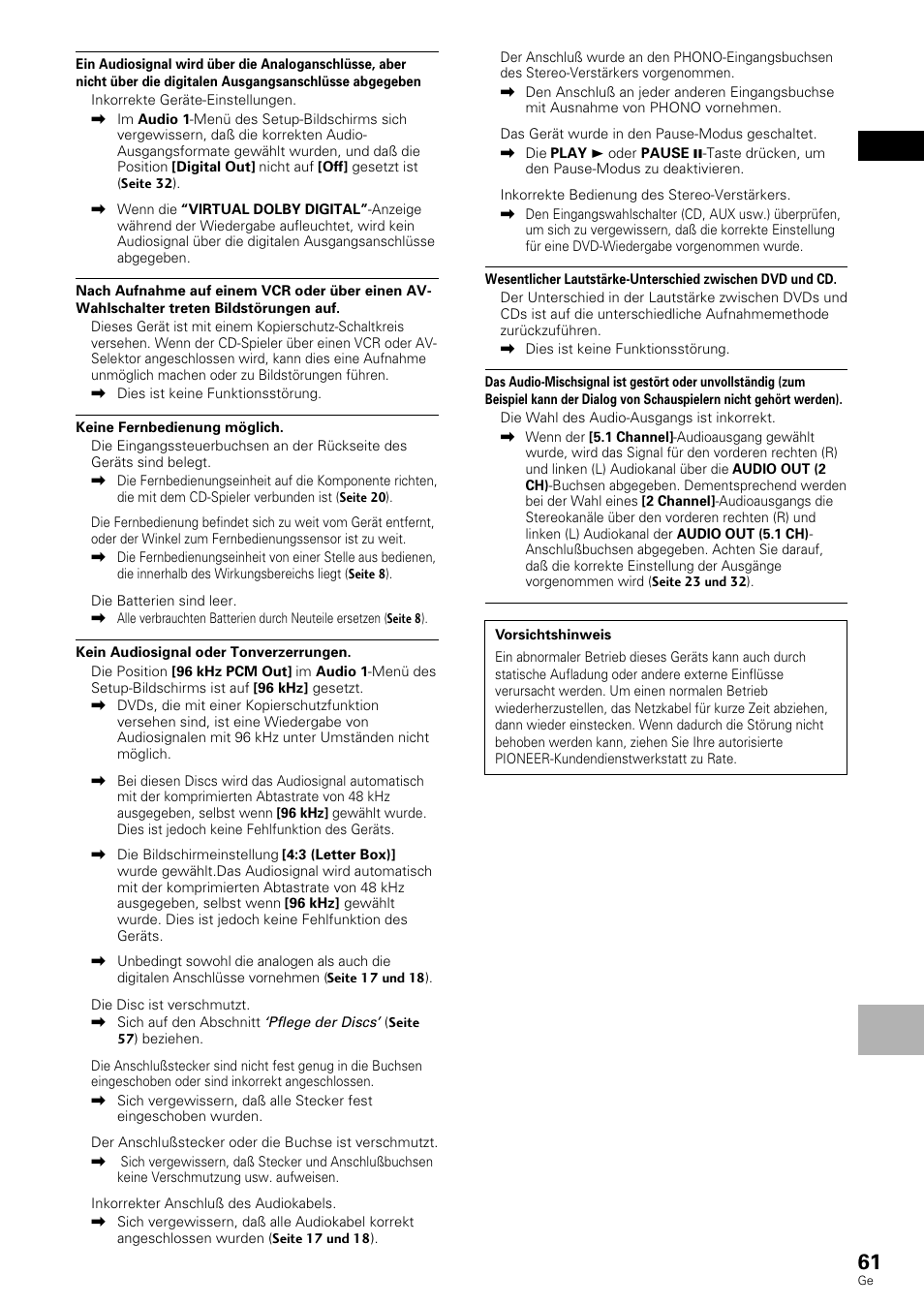 Pioneer DV-636D User Manual | Page 61 / 128