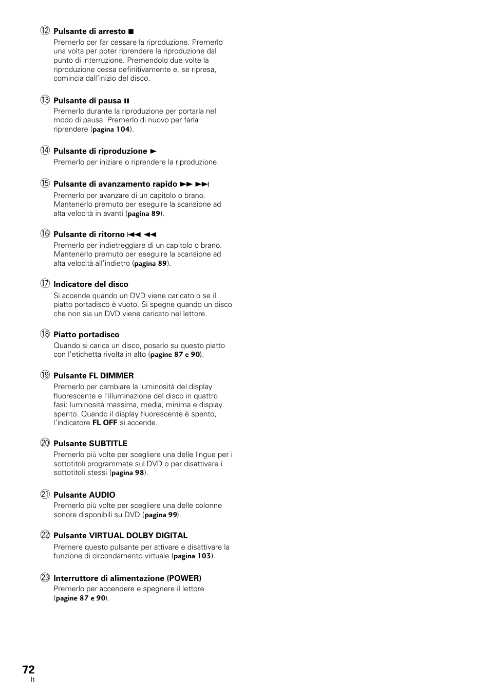 Pioneer DV-636D User Manual | Page 72 / 128