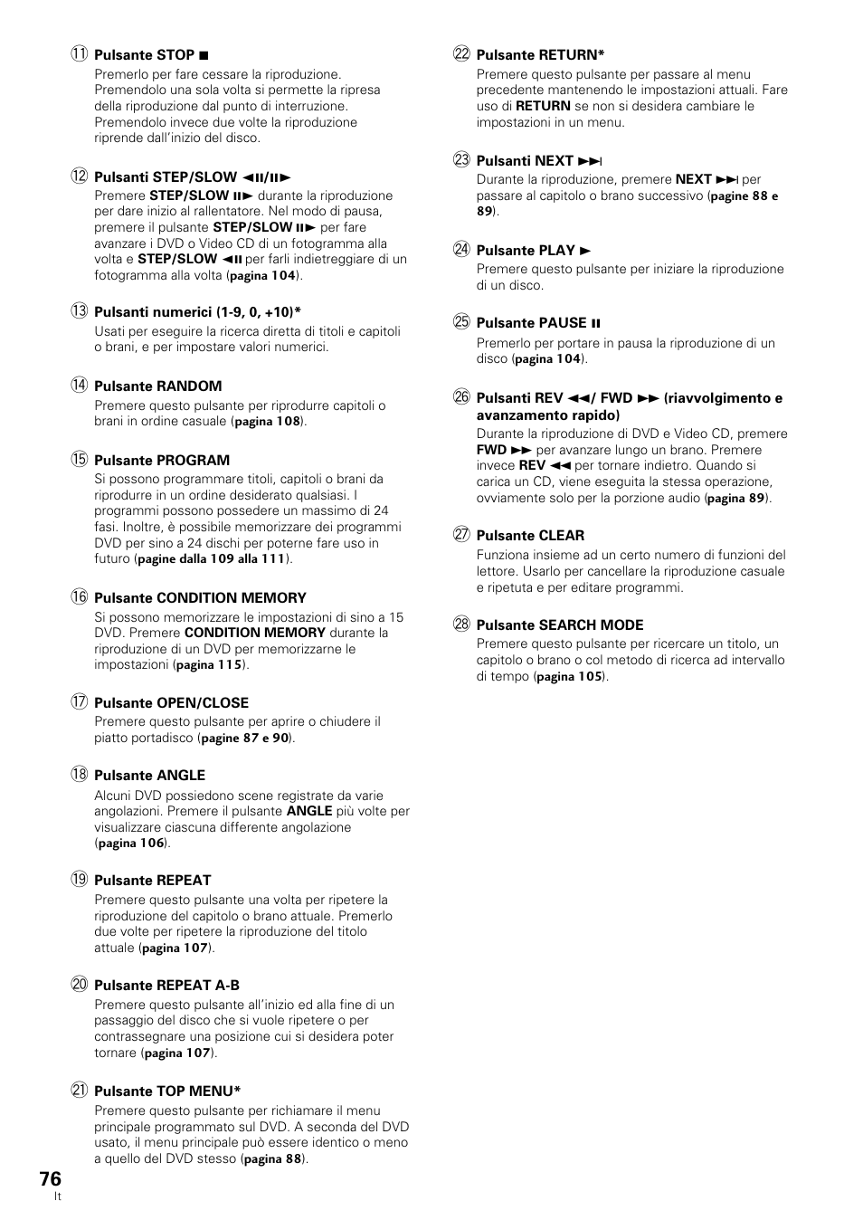 Pioneer DV-636D User Manual | Page 76 / 128