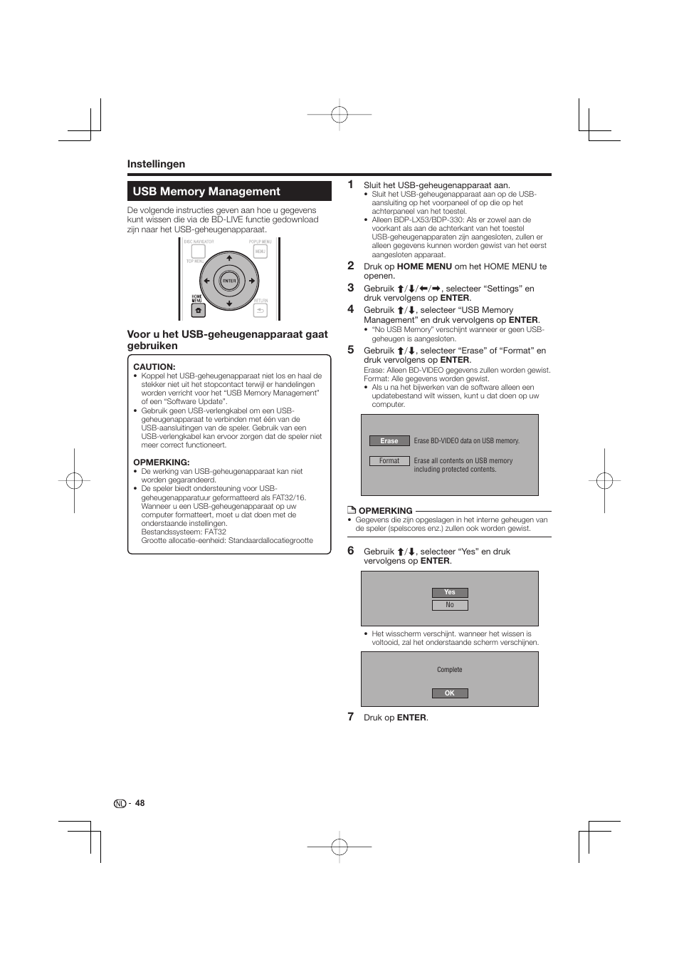 Usb memory management | Pioneer BDP-333 User Manual | Page 228 / 304