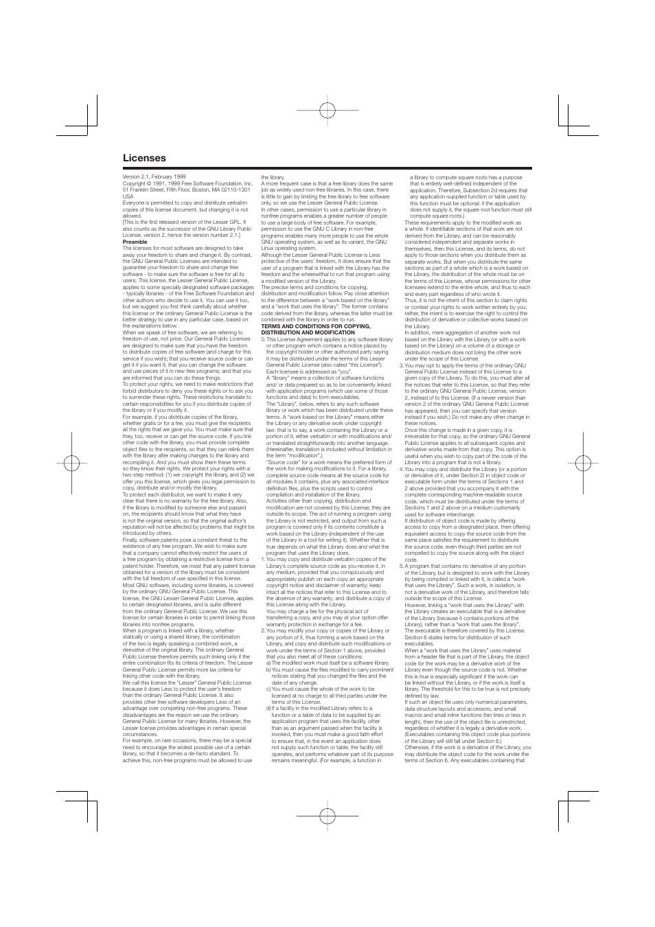 Licenses | Pioneer BDP-333 User Manual | Page 300 / 304