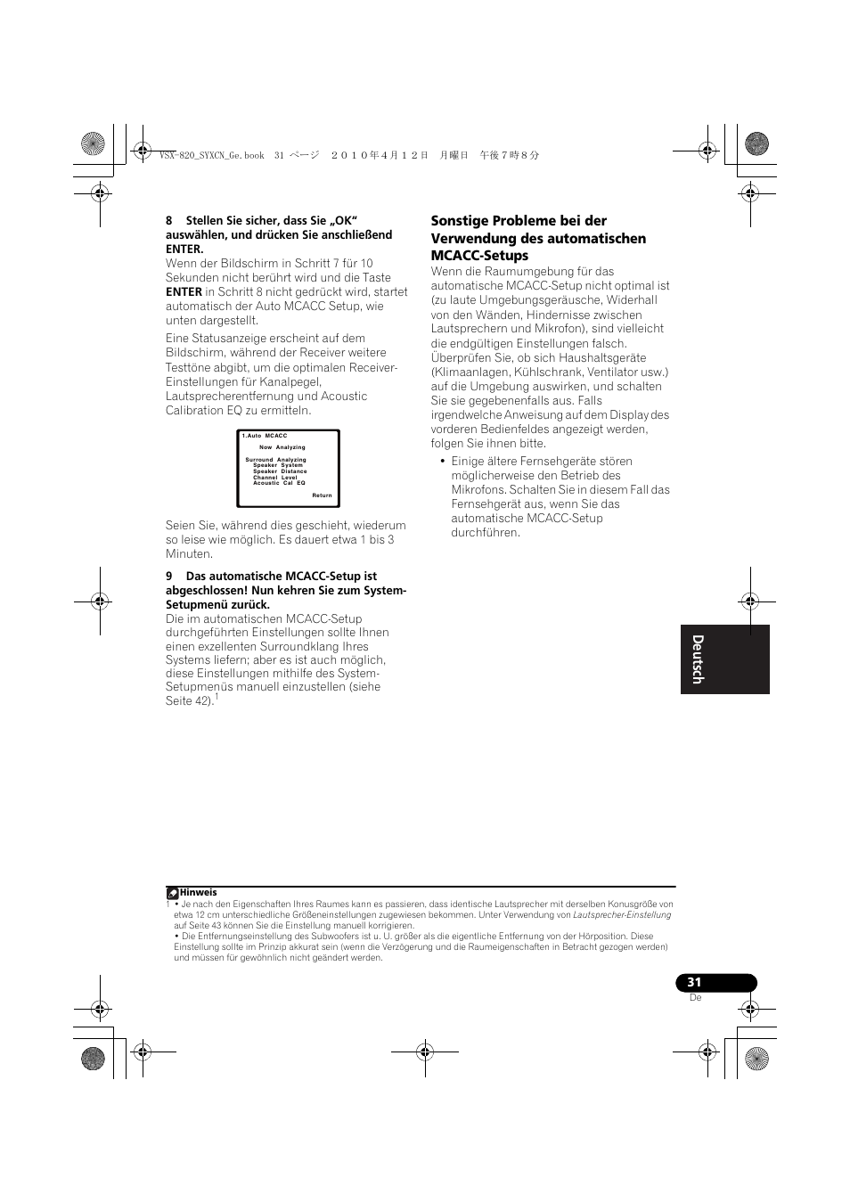 Pioneer VSX-820-S User Manual | Page 111 / 324