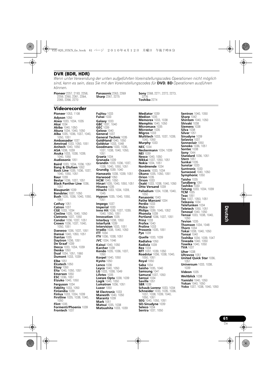 Pioneer VSX-820-S User Manual | Page 141 / 324