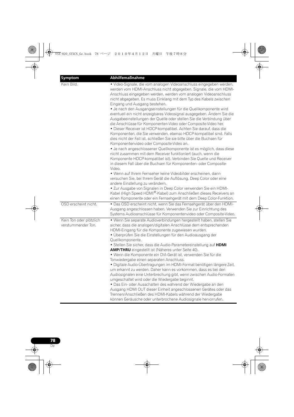 Pioneer VSX-820-S User Manual | Page 158 / 324