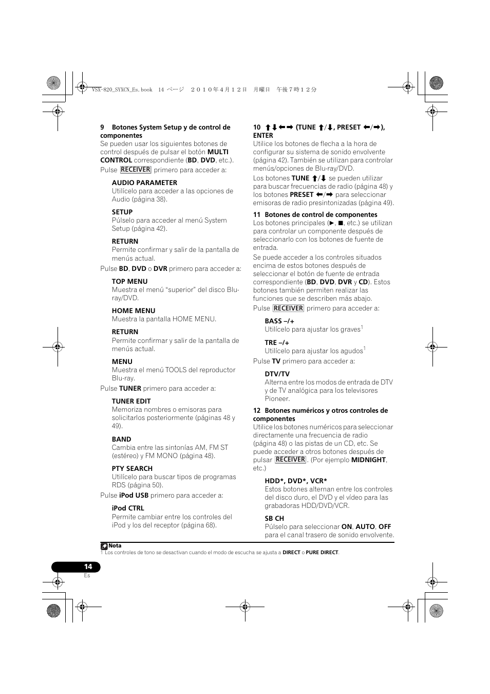 Pioneer VSX-820-S User Manual | Page 254 / 324