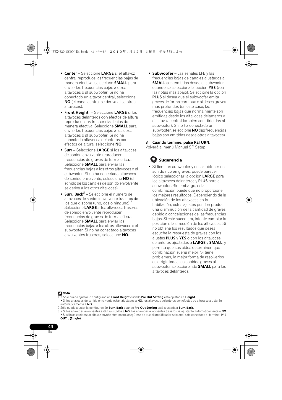 Pioneer VSX-820-S User Manual | Page 284 / 324