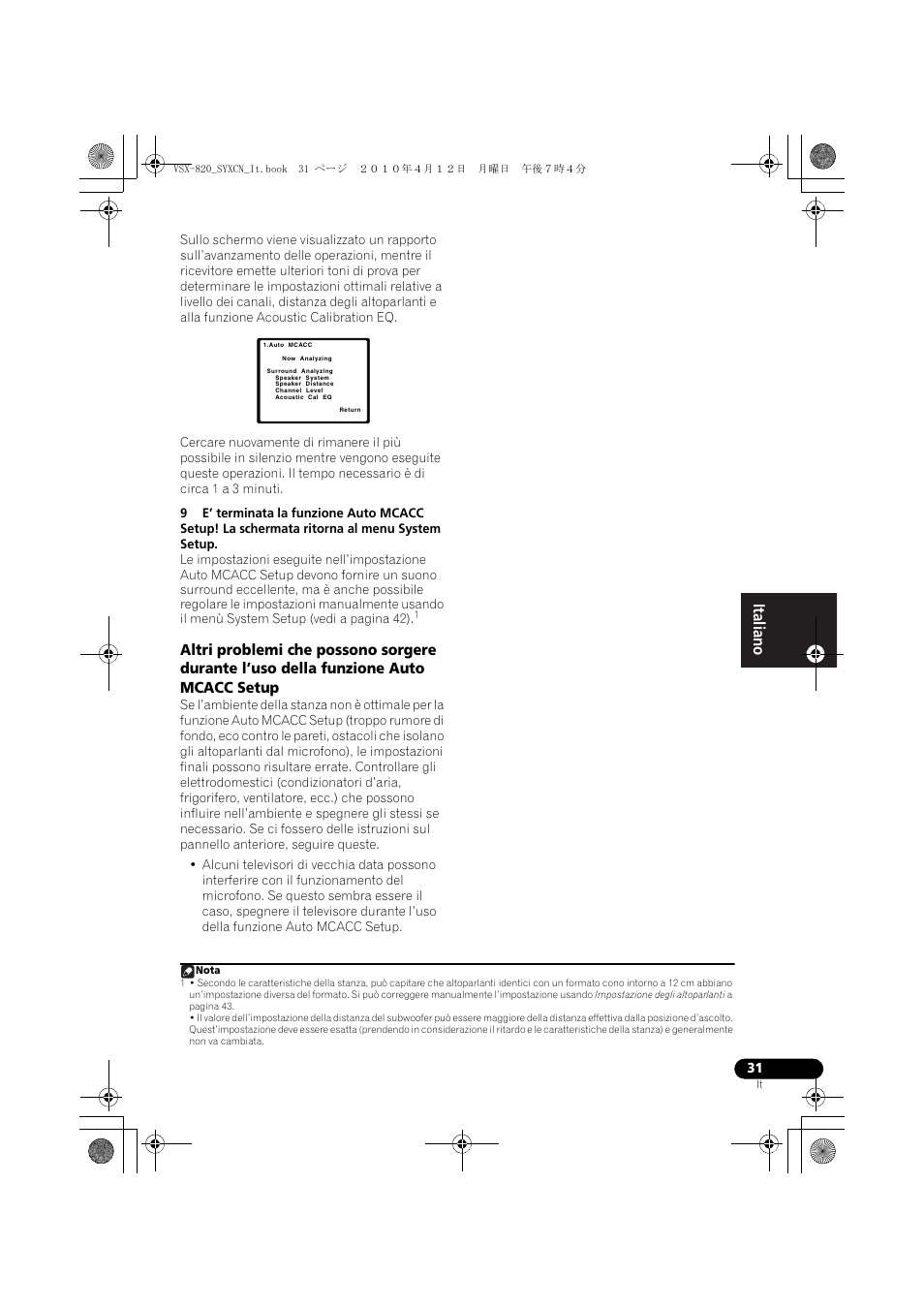 Pioneer VSX-820-S User Manual | Page 31 / 324
