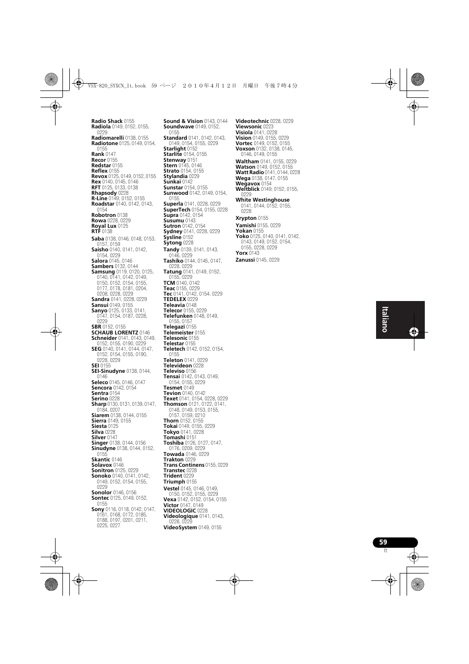 Pioneer VSX-820-S User Manual | Page 59 / 324