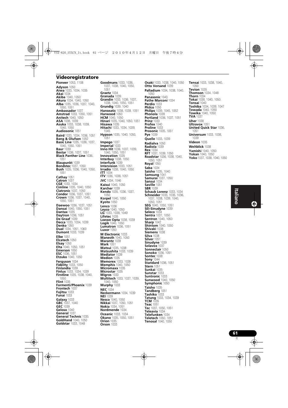 Pioneer VSX-820-S User Manual | Page 61 / 324