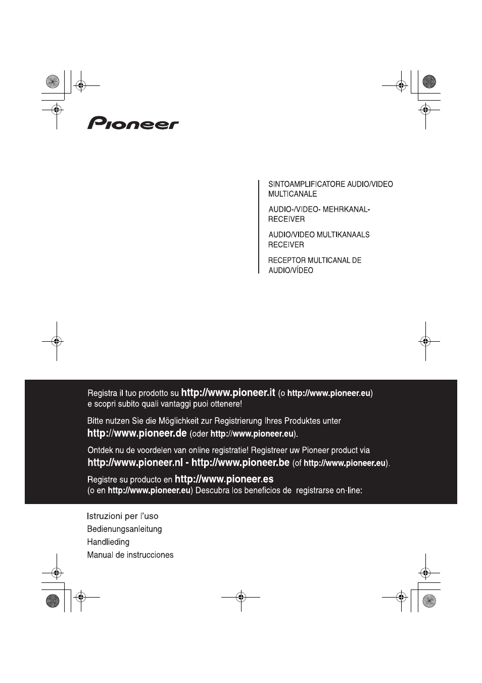 Pioneer VSX-819H-S User Manual | 282 pages