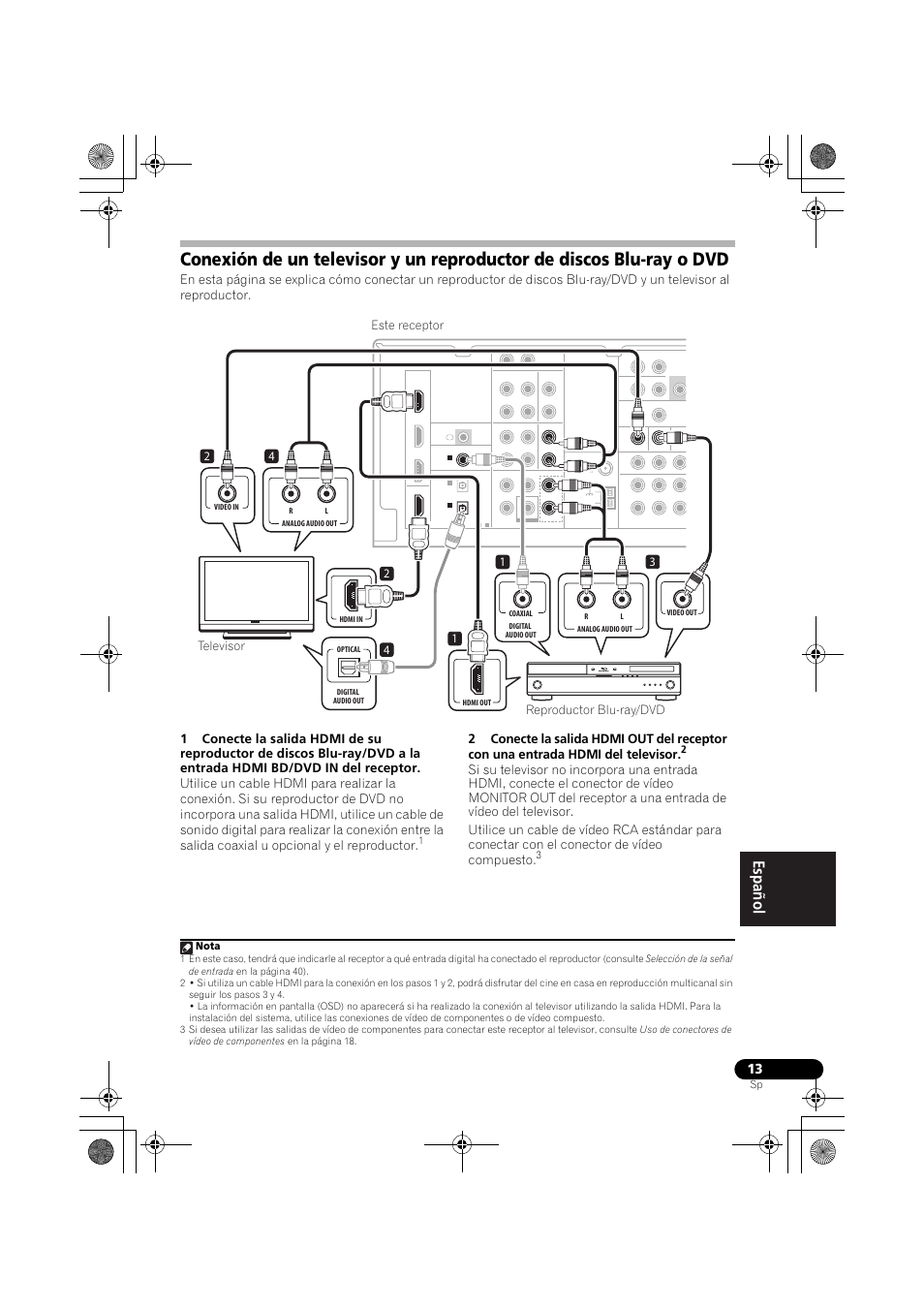 Nota | Pioneer VSX-819H-S User Manual | Page 223 / 282