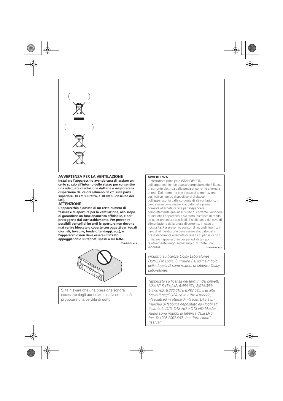 Pioneer VSX-819H-S User Manual | Page 3 / 282