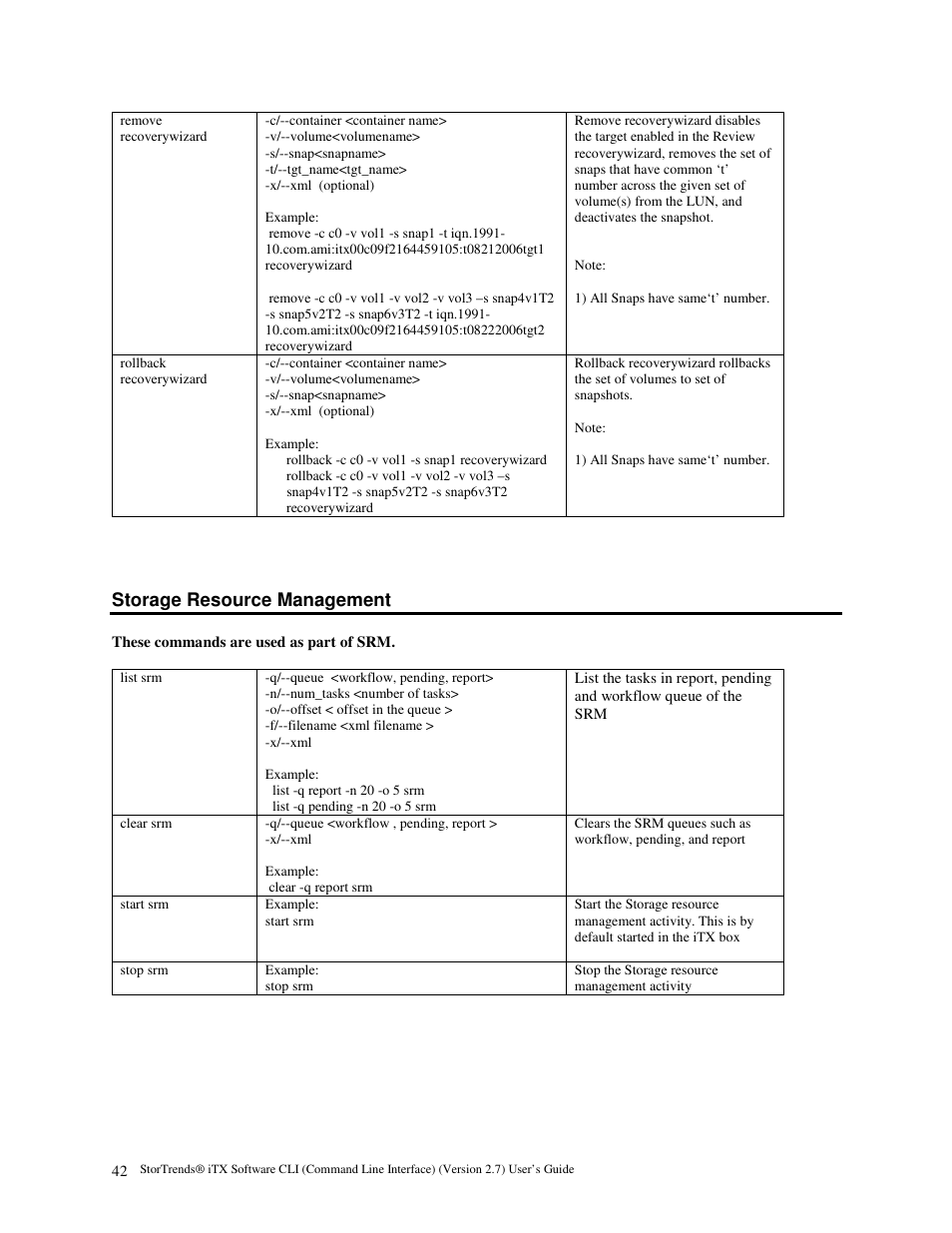 Storage resource management | American Megatrends MAN-STOR-ITX27-CLI User Manual | Page 48 / 60