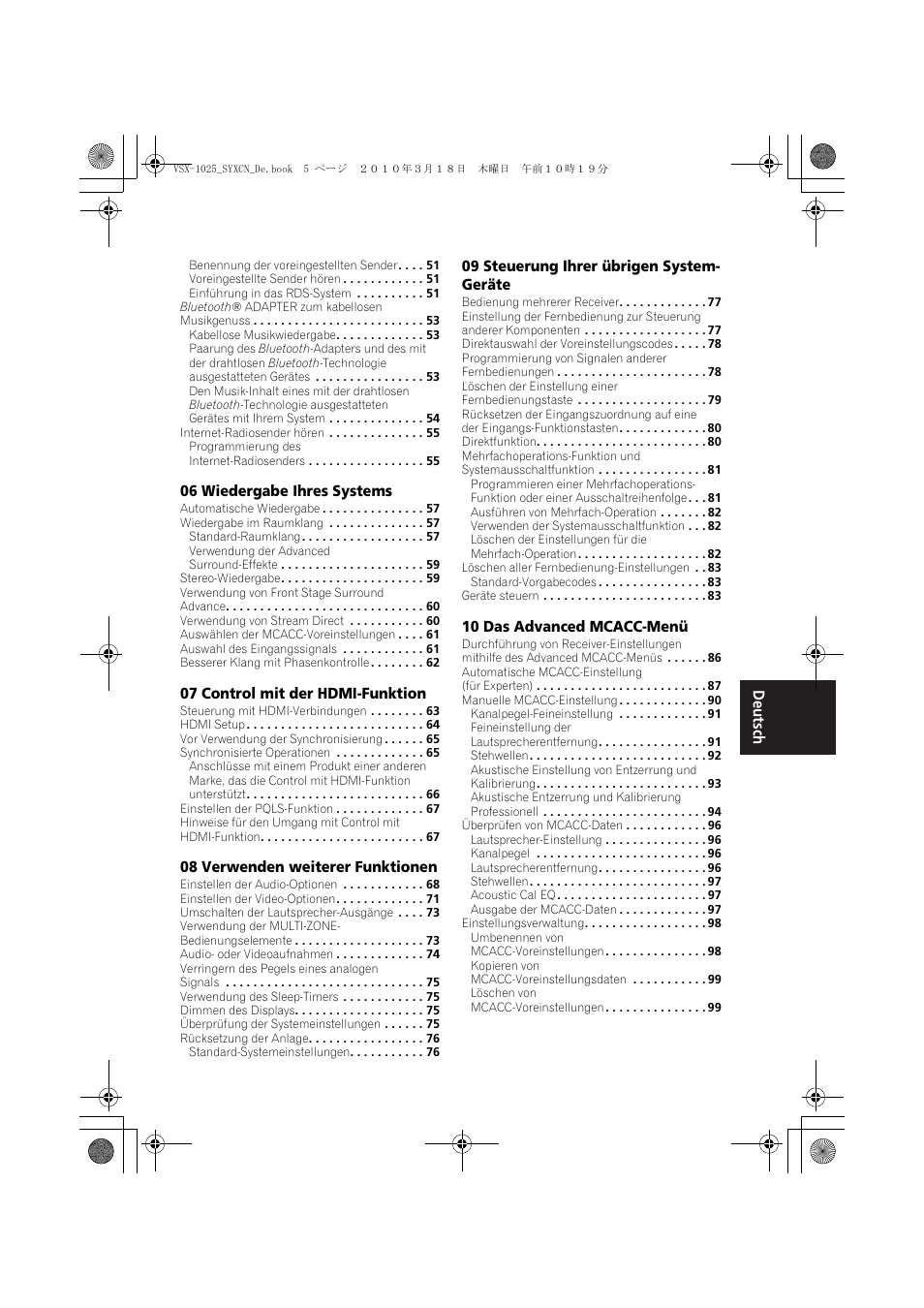 Pioneer VSX-1020-K User Manual | Page 137 / 532