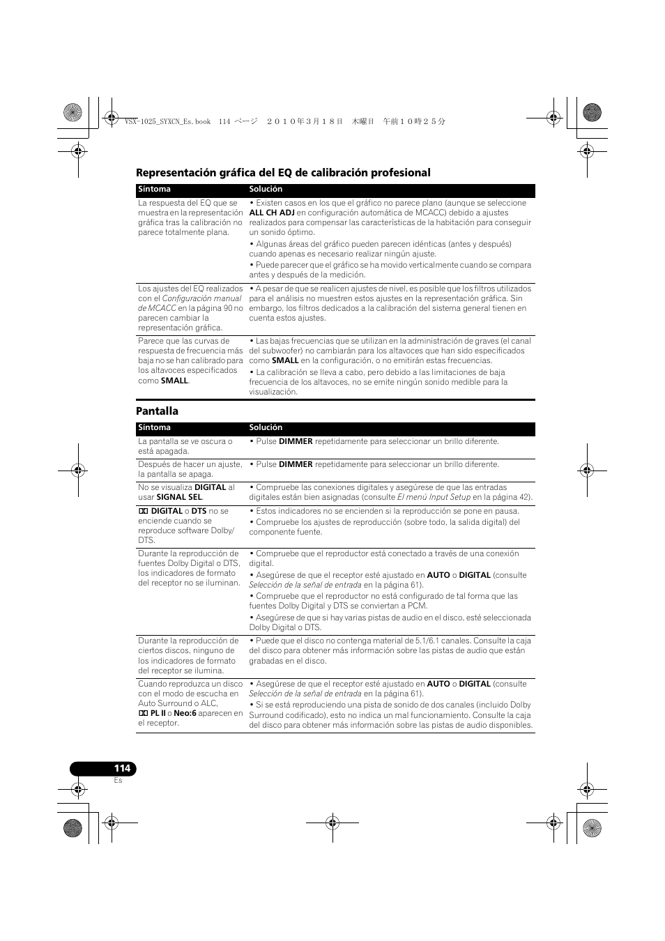 Pantalla | Pioneer VSX-1020-K User Manual | Page 510 / 532
