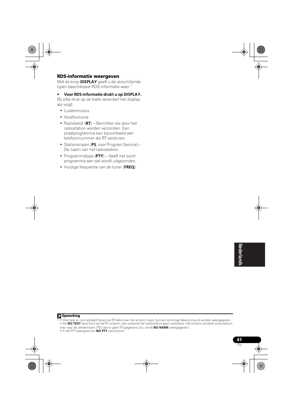 Rds-informatie weergeven | Pioneer VSX-519V-K User Manual | Page 133 / 188