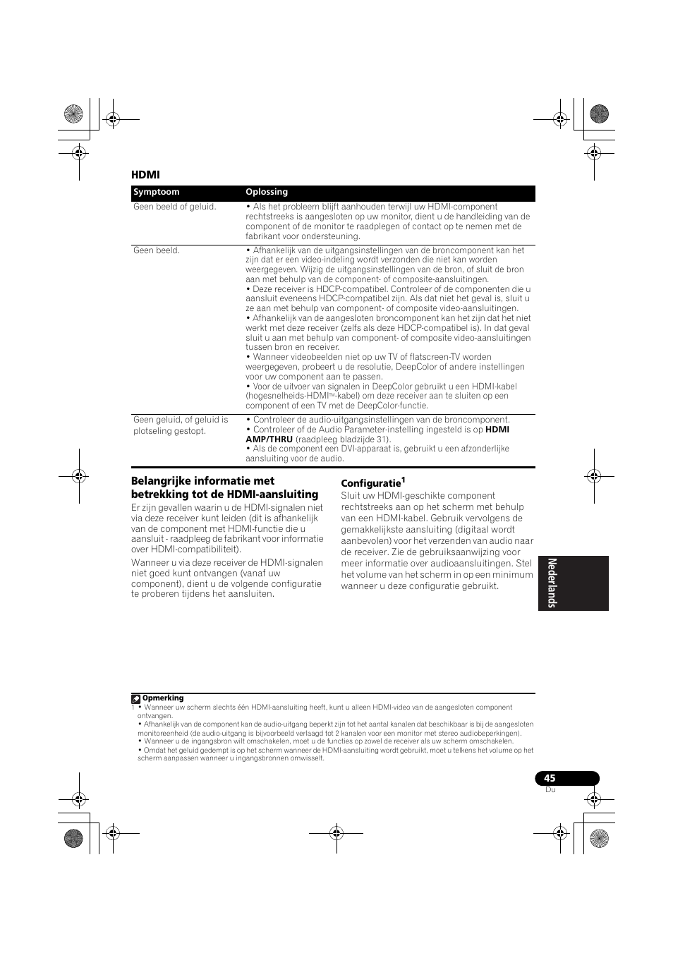 Hdmi | Pioneer VSX-519V-K User Manual | Page 137 / 188