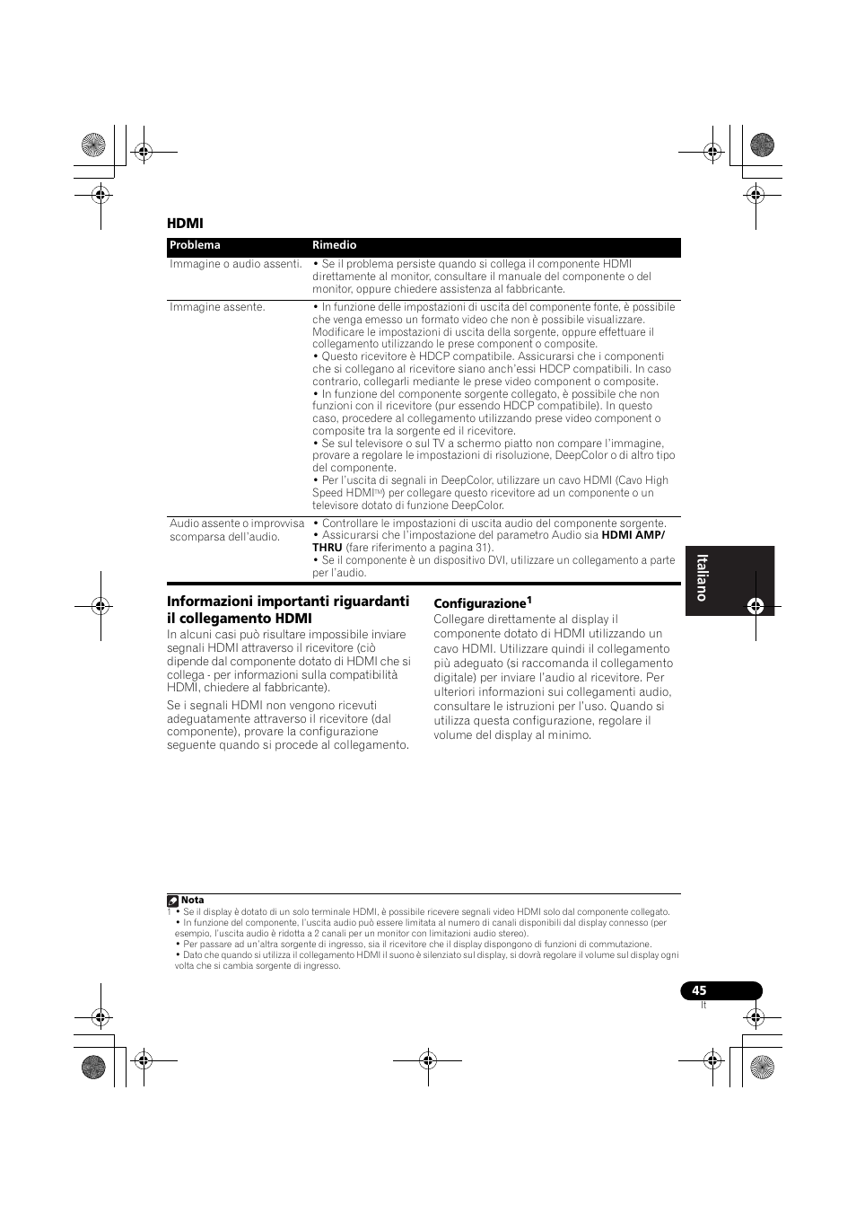 Hdmi | Pioneer VSX-519V-K User Manual | Page 45 / 188