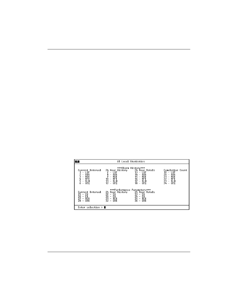 Local vt statistics, Local vt statistics -9, Figure 5-8 | ADTRAN 4200659L1 User Manual | Page 111 / 192