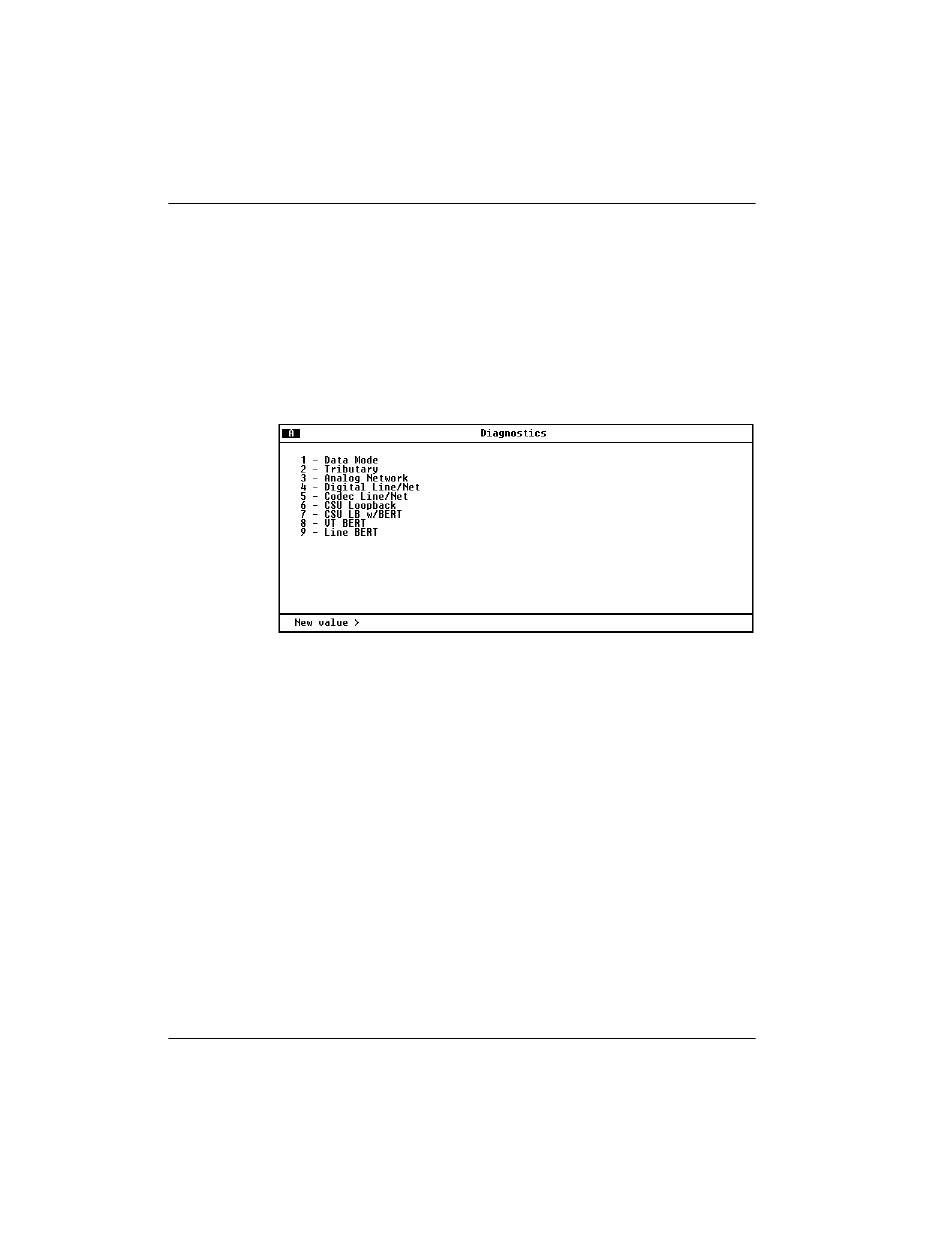 Vt/port loopbacks, Vt/port loopbacks -2, Tributary -2 | Figure 6-2, Vt/port diagnostics menu -2, Tributary | ADTRAN 4200659L1 User Manual | Page 124 / 192