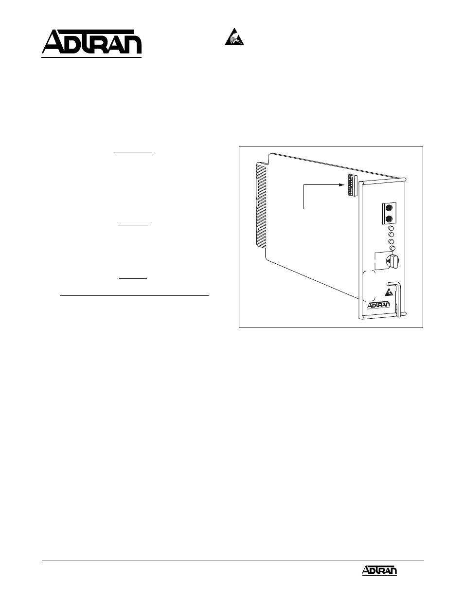 ADTRAN D4 OCU DP (ETR) D4-OCU User Manual | 4 pages