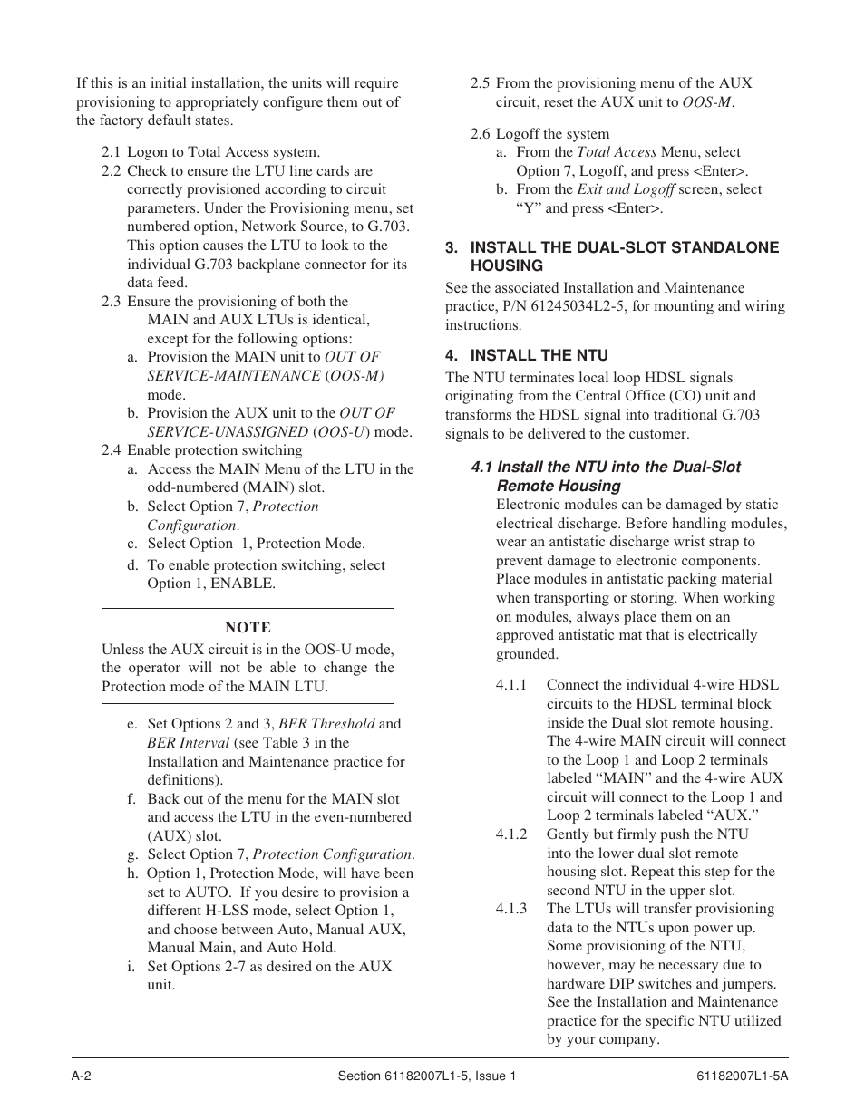 ADTRAN 3060 User Manual | Page 22 / 30