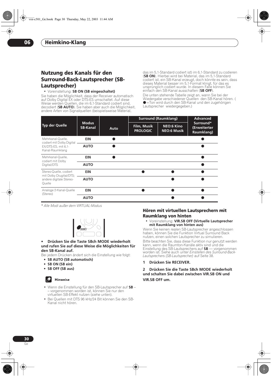 Heimkino-klang 06 | Pioneer VSX-C501-S User Manual | Page 30 / 108