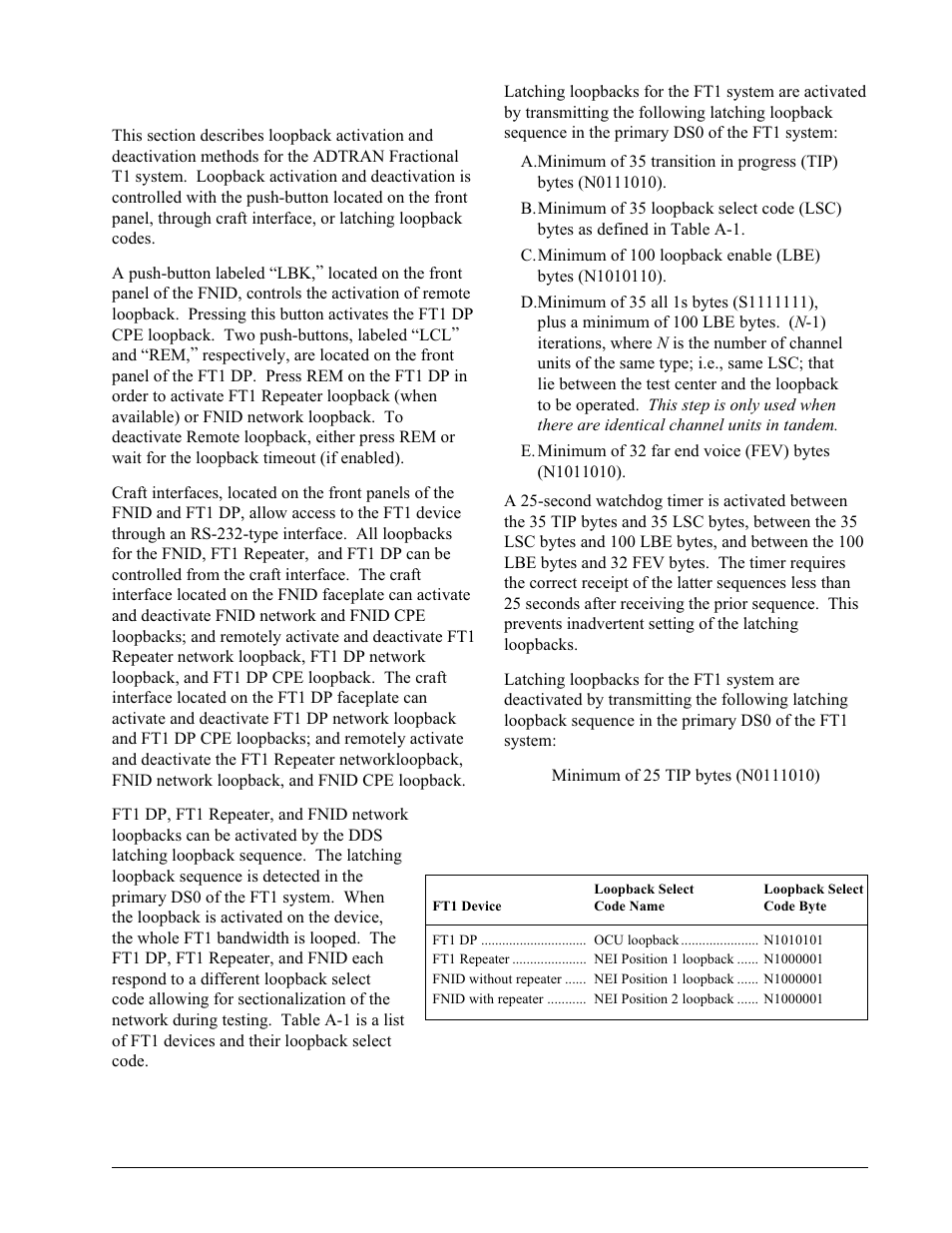 ADTRAN FT1 User Manual | Page 9 / 10