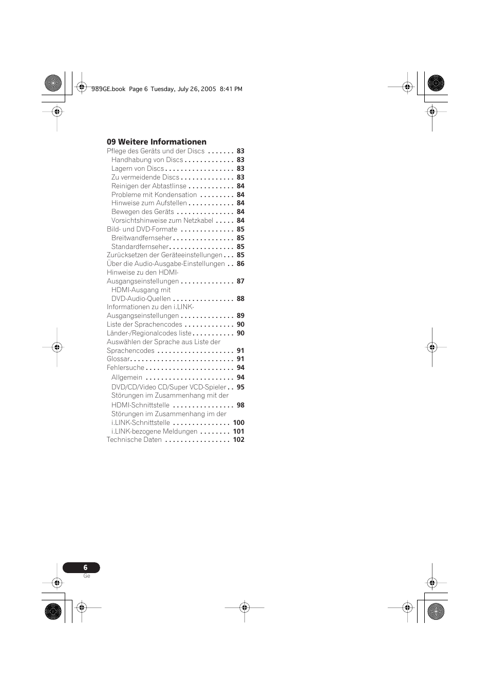 Pioneer DV-989AVi-S User Manual | Page 106 / 204
