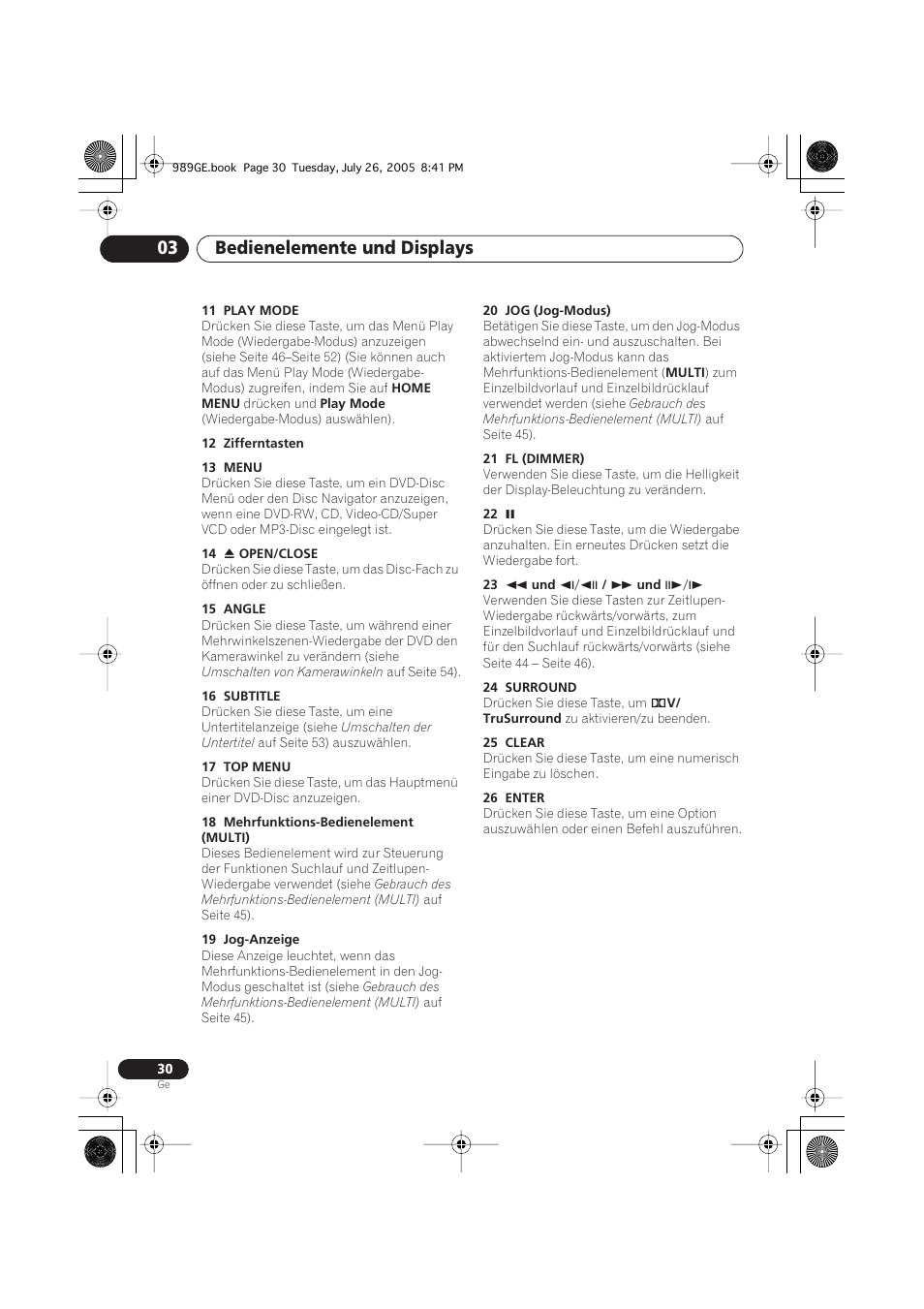 Bedienelemente und displays 03 | Pioneer DV-989AVi-S User Manual | Page 130 / 204