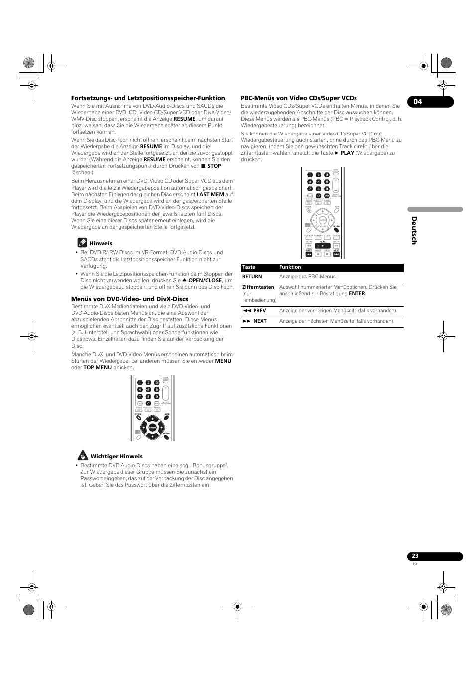 Pioneer DV-LX50 User Manual | Page 69 / 94